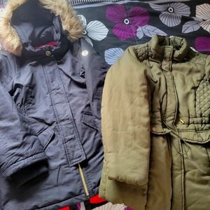 Winter bundle coats sz 7/8 girls